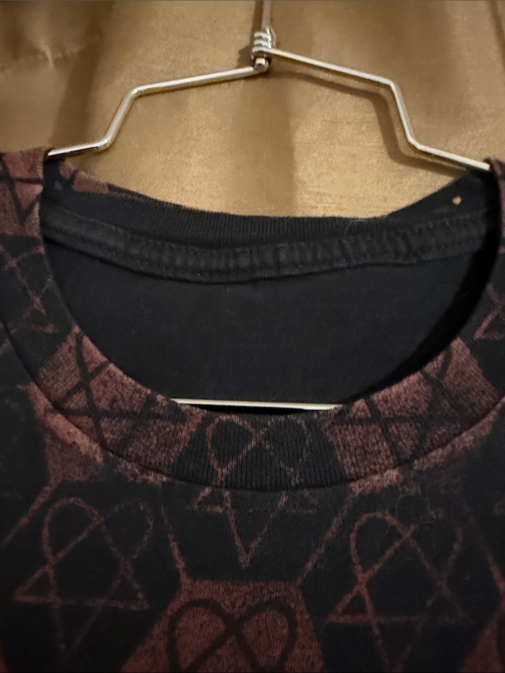 Rare Vintage all over-Print Tee , heartagram-logo ,Finnsh gothic rock band “HIM” - Picture 3 of 7